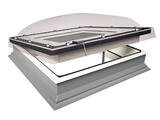 Автоматическое мансардное окно для плоской крыши Факро DEC-C U8-01